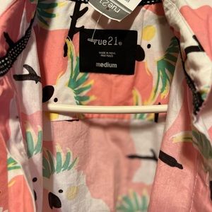 Funky summer button down